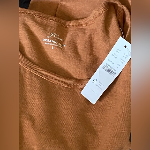 J. CREW '90s cropped organic slub cotton TEE - Picture 4 of 4